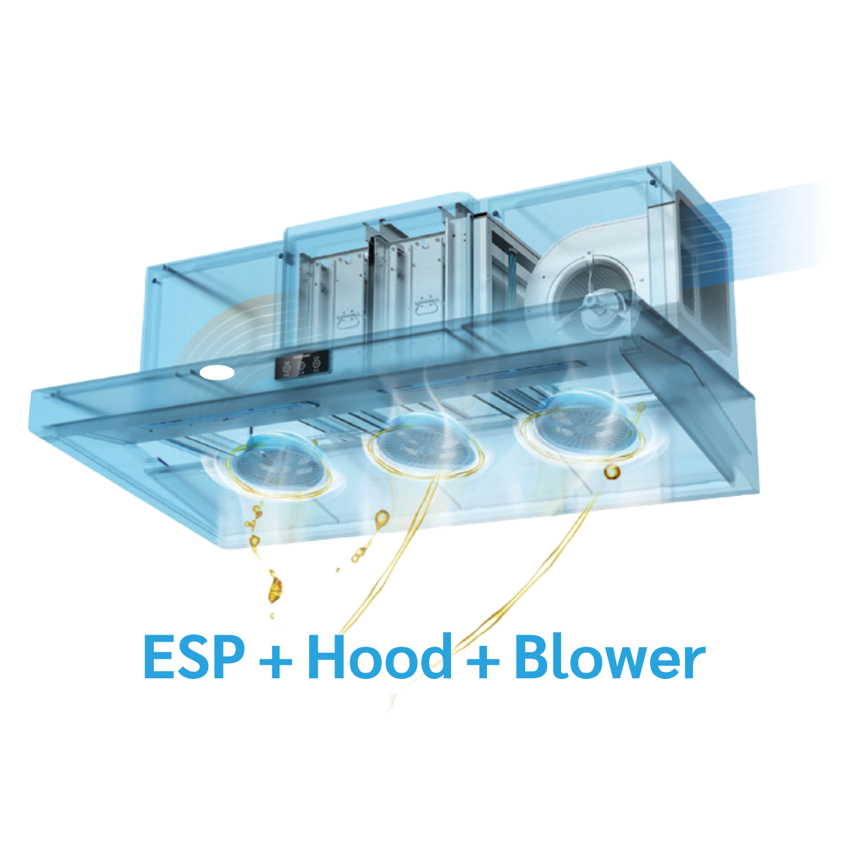RY Integrated ESP in Commercial Kitchen Hood - Image 2